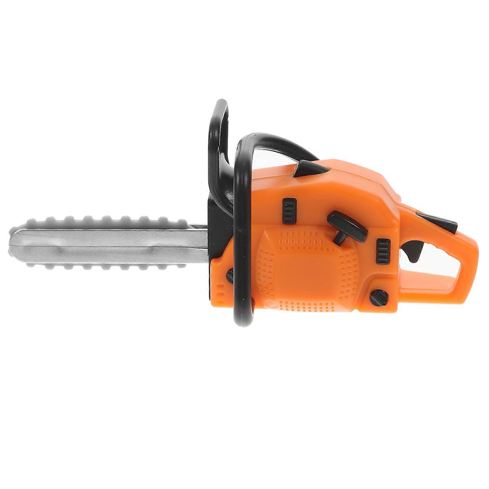 Mini Chainsaw Mower Model for Decoration with One Doll House Tool