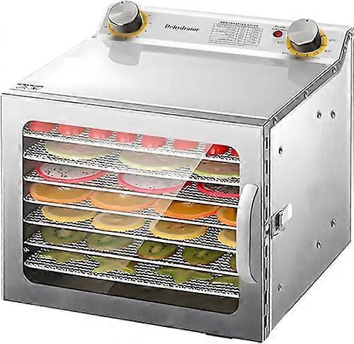 Food Dehydrator 400W, 8 Tray Large Capacity with Timer, Adjustable Temp for Meat Fruit Herbs