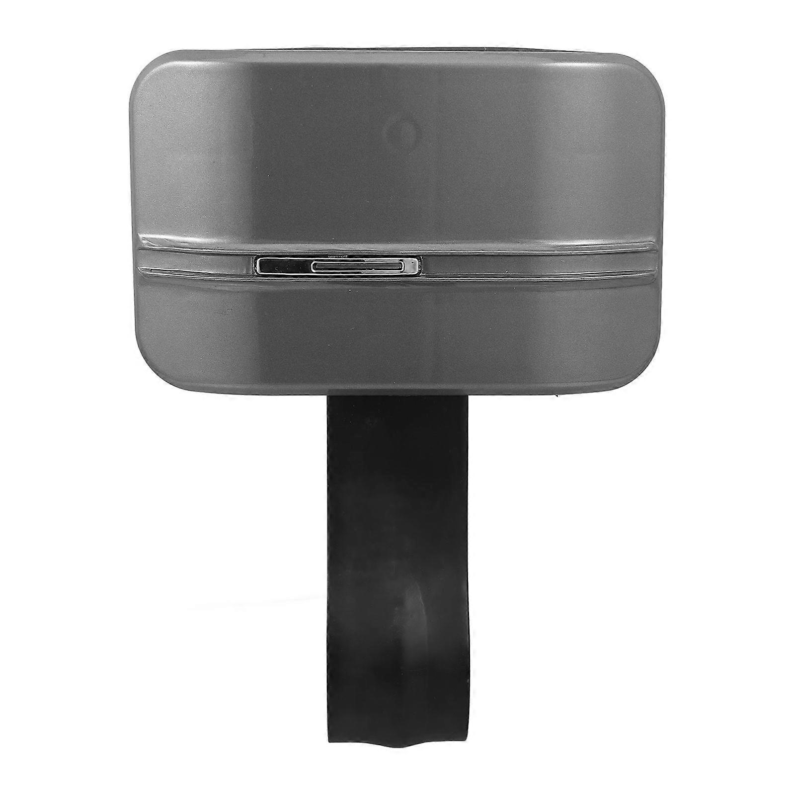 Electric Bicycle Backrest 2Pcs Safety Support Cushion For Daily Commute Grey Compact Design Providing Back Support