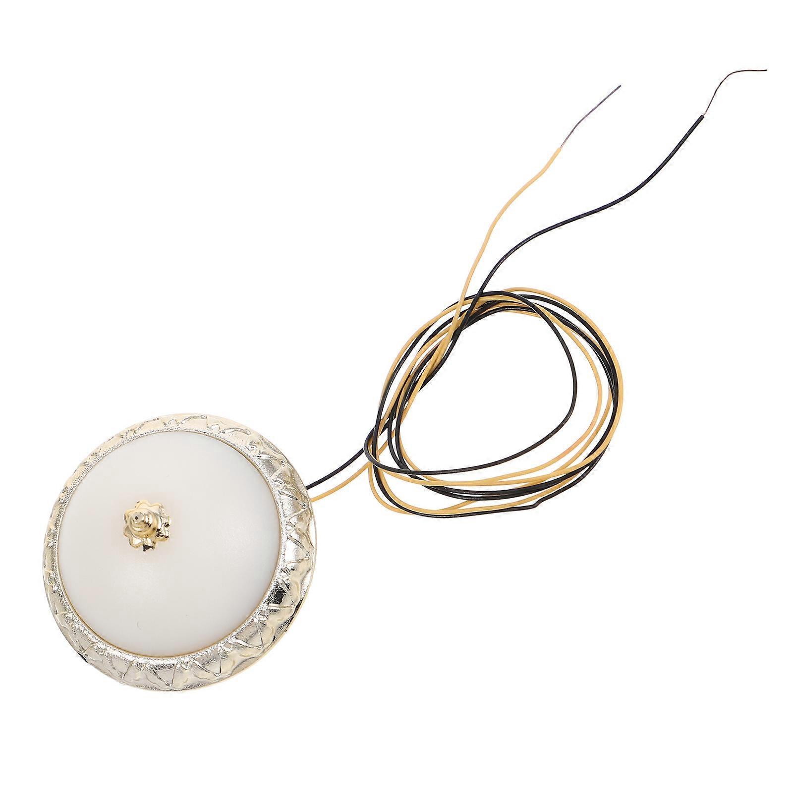 Dollhouse Ceiling Light Round Ceiling Lamp for Dollhouse Decor Miniature