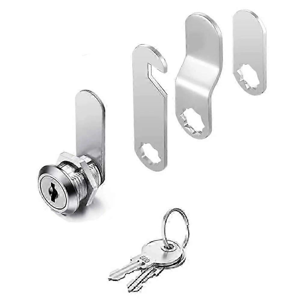 16/30mm Cam Lock Set Door Cabinet Mailbox Drawer Cupboard Locker Zinc Alloy Cylinder Cam Lock With 2 Keys Furniture Hardware
