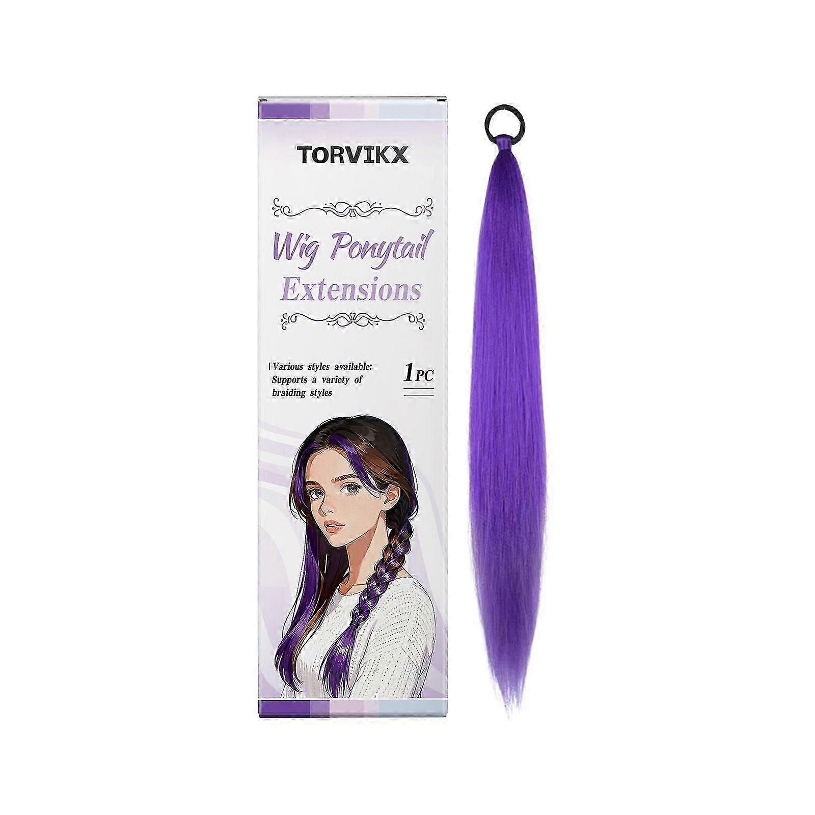 Torvikx Wigs With Ponytails And Braids Offer A Variety Of Braided Styles That Are Easy To Wear And Have A Good Sense Of Extension For Daily Use