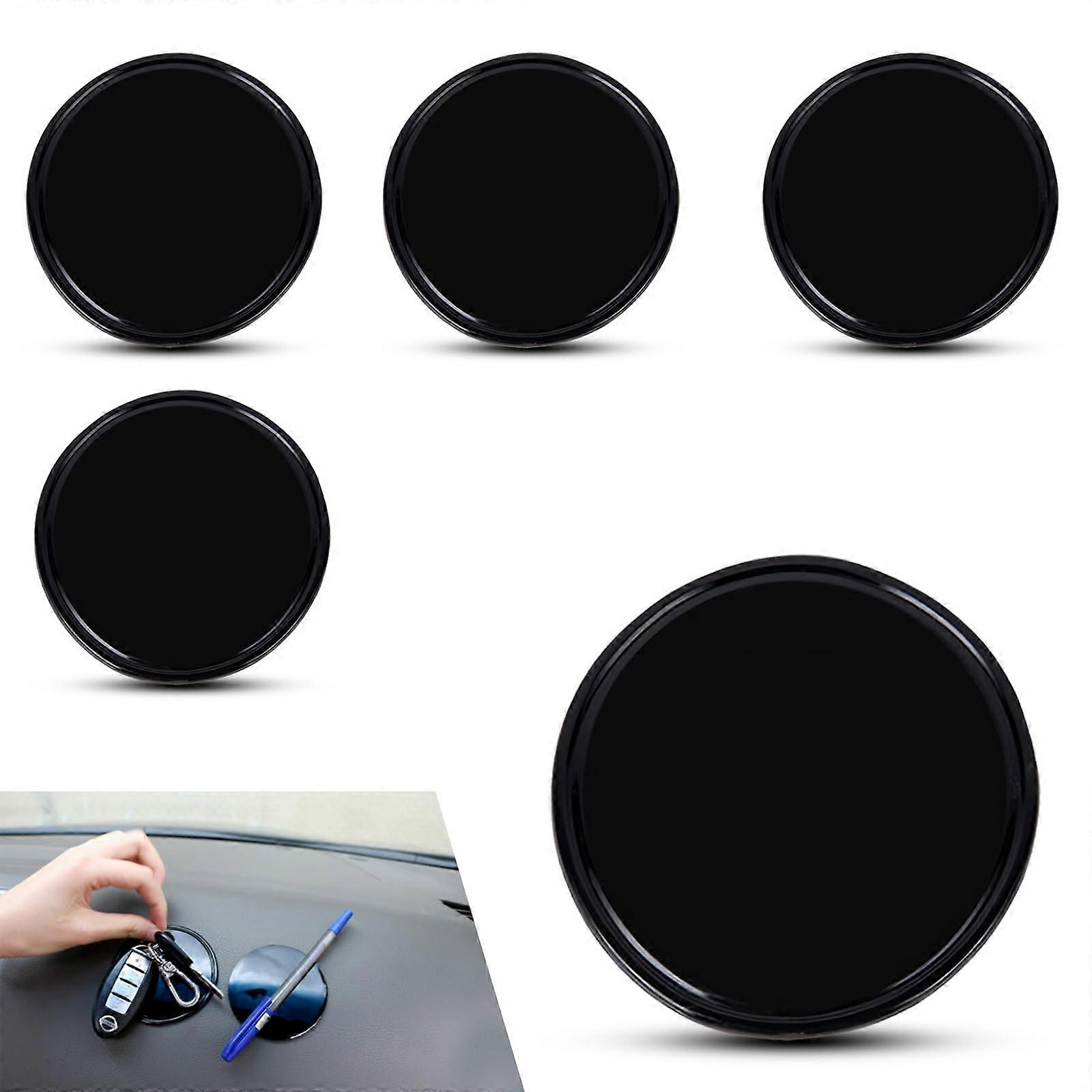 Non Slip Gel Pad Set for Car Dashboard, Reusable Sticky Silicone Anti Slip Mats for Phone and Keys