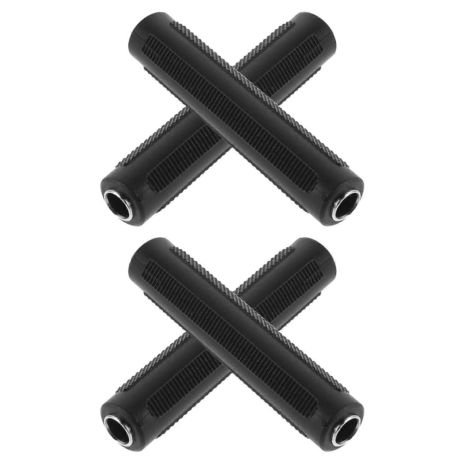 6.35mm Female Audio Adapter for Microphone Connector Use 4Pcs Set