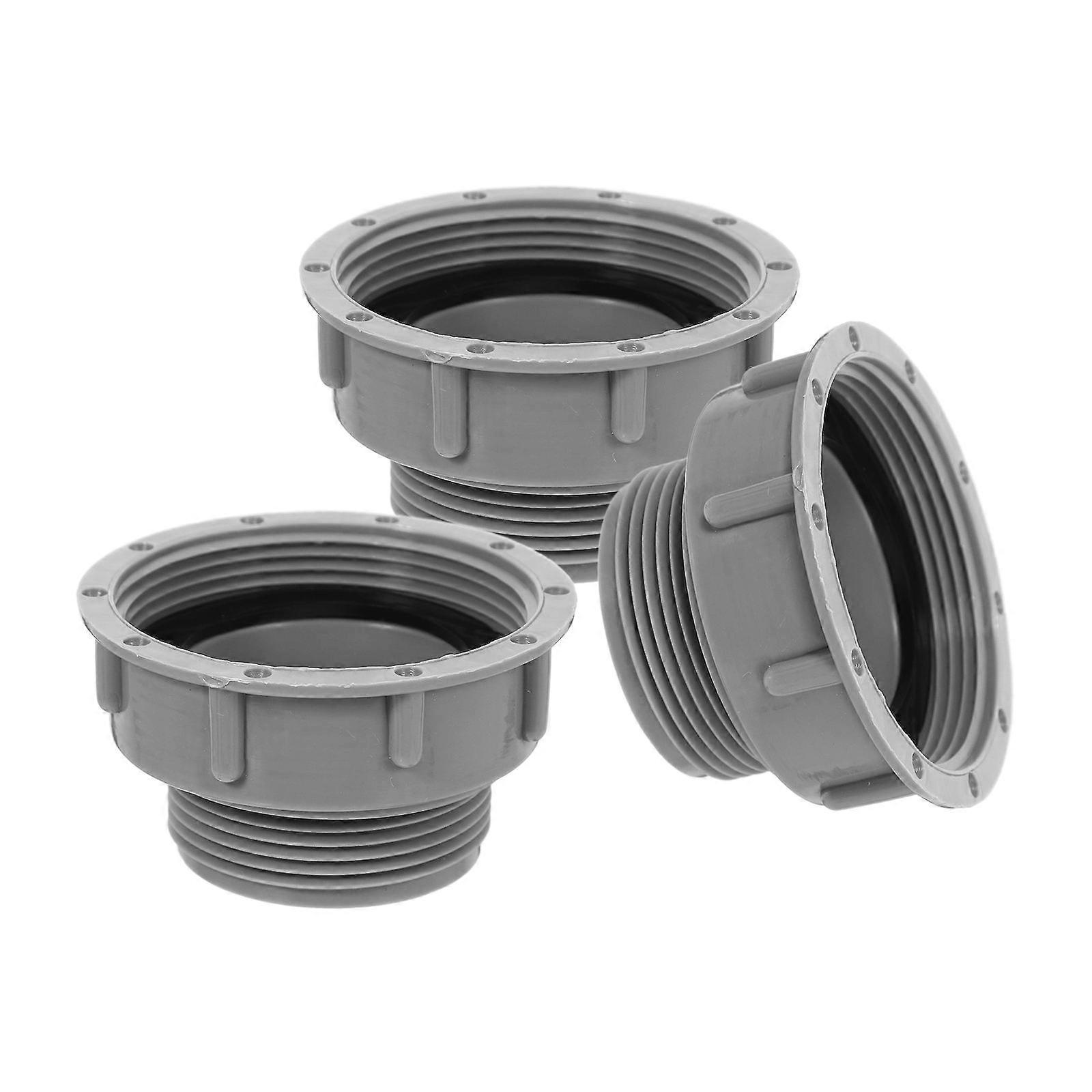 Sink Drain Overflow Connector with Anti-Odor Feature 3Pcs Single Sink Adapter