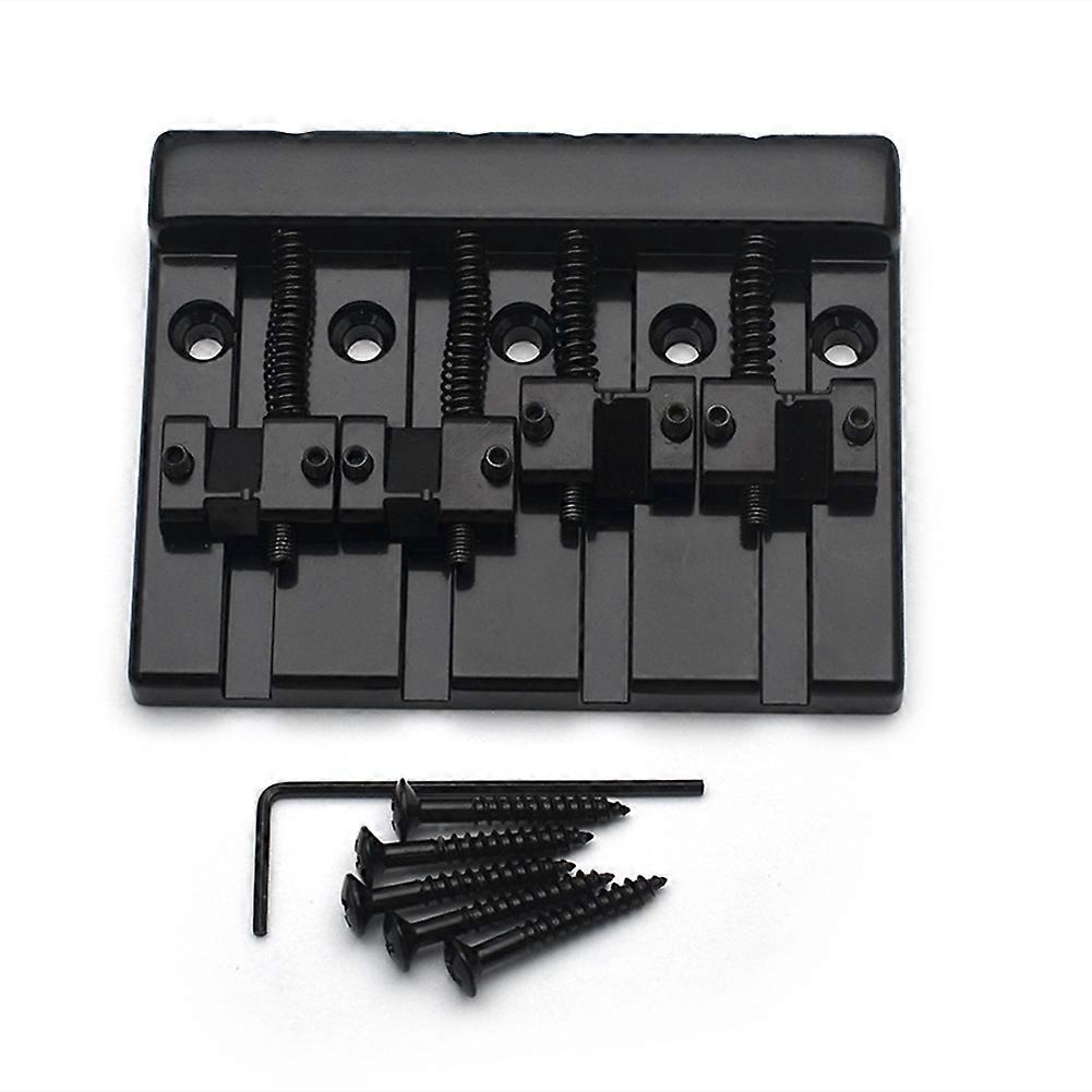 Vintage 4 String Bass Bridge 82.3x63.5MM String Bottom Black