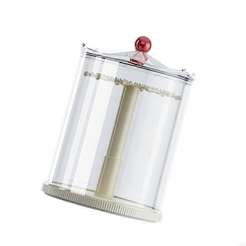 Large Capacity Rotating Toy Storage Display Case with Optional Cover - Available in White and Cream