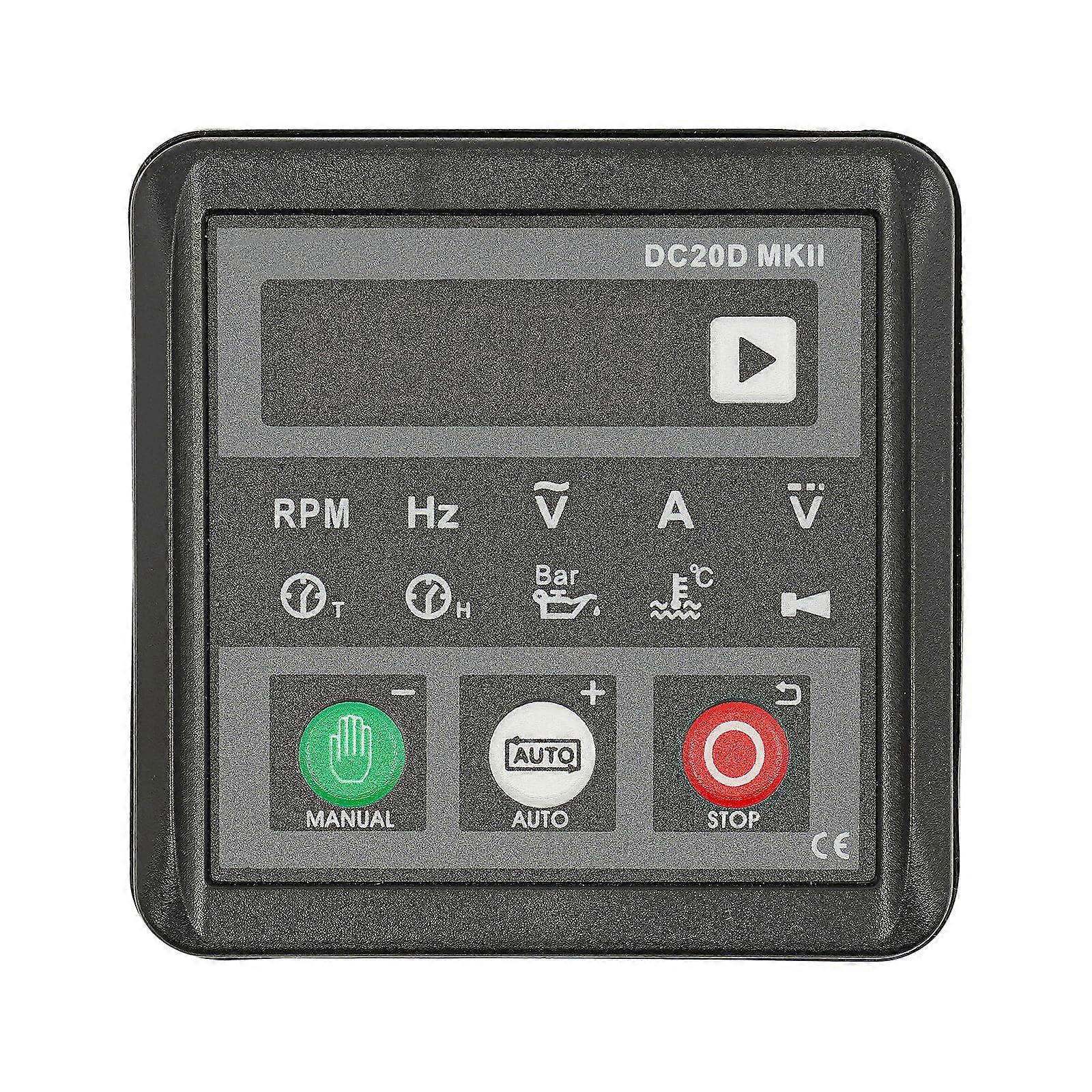Generator Controller DC20D MKII Automatic Control Panel with Alarm Protection and RealTime Display