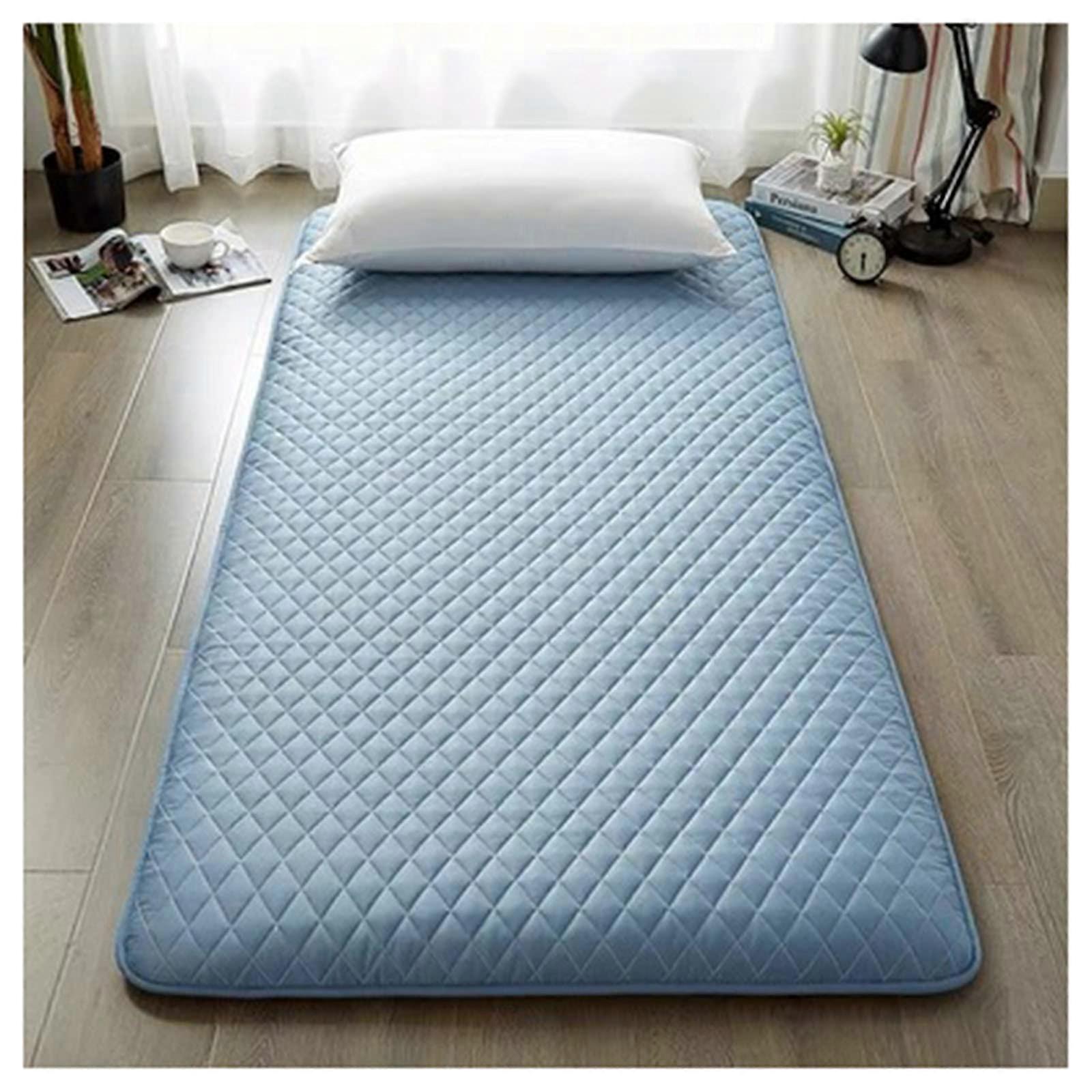 Japanese Floor Mattress Futon with Ergonomic Support, Foldable Sleeping Mat for Bed or Sofa