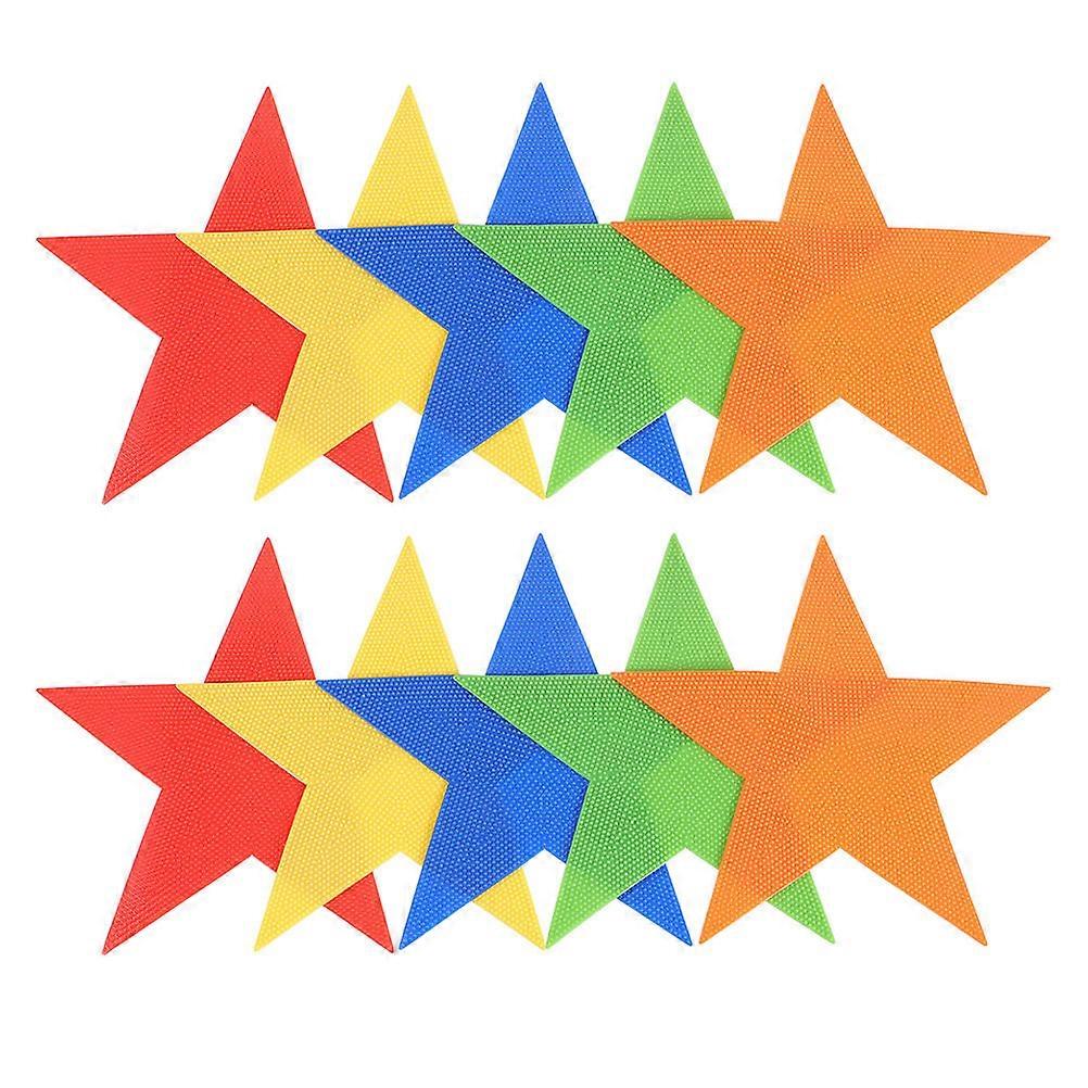 Directional Carpet Marker PVC for Agility Training 40Pcs in Assorted Color