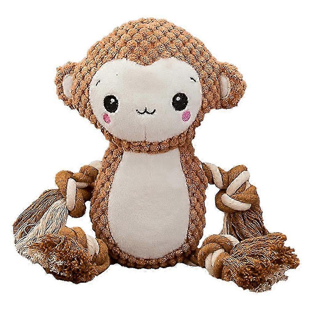 Squeak Dog Toys Interactive Stuffed Plush Chew Toy Compatible Small To Large Dogs Fast