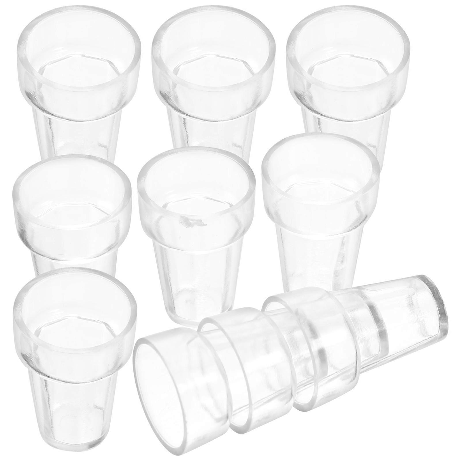 Doll House Mini Cups Plastic Mini Cups for Decor 12Pcs Transparent Model