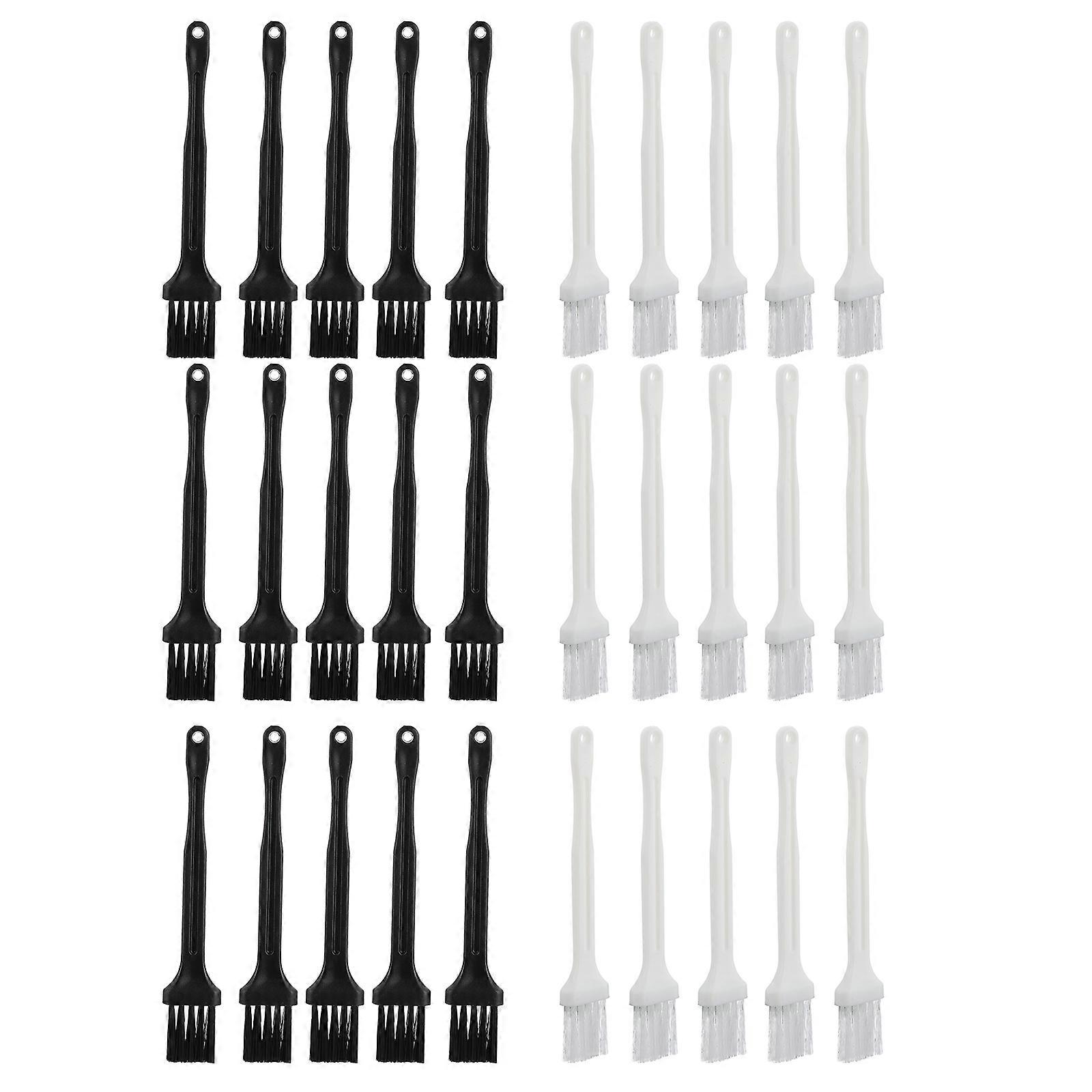 Beard Sweeping Brush Plastic Nylon for Shaving Cleaning 30Pcs Assorted Color