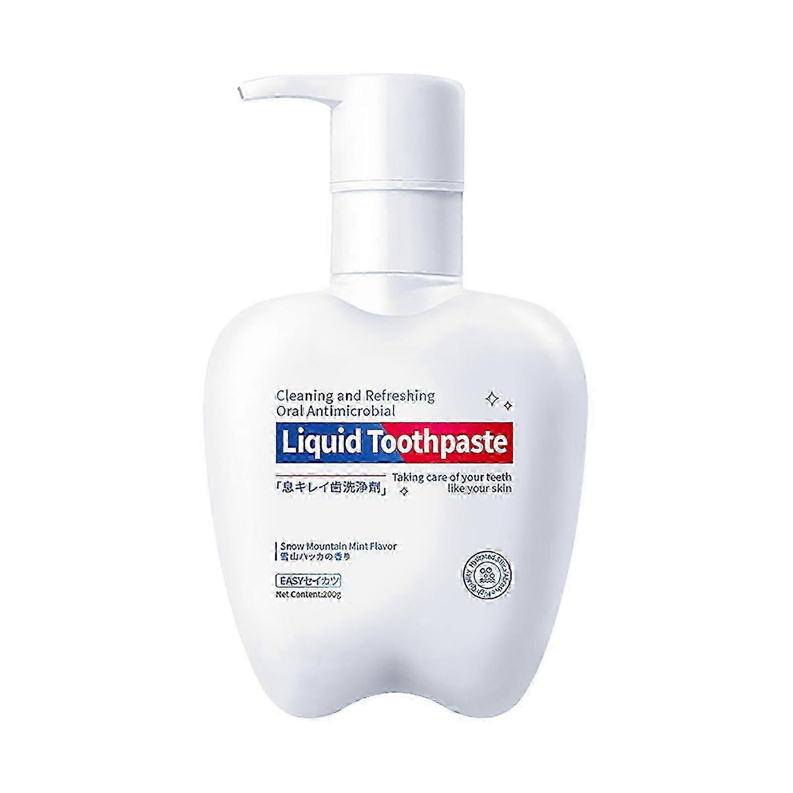 2025 Fresh Toothpaste Mountain Mint Breath Fresh Tooth Cleanser Liquid Press Toothpaste