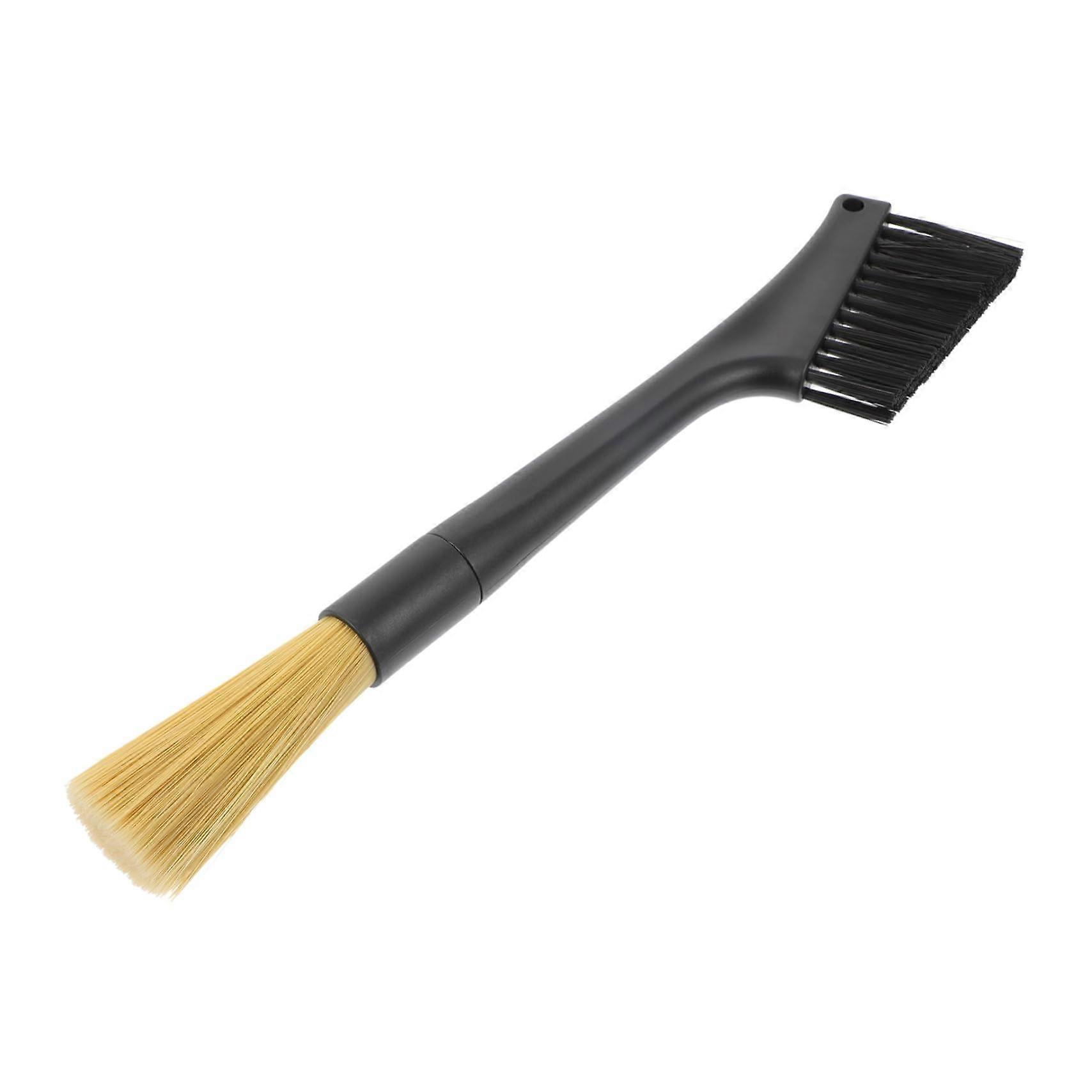 Coffee Machine Cleaning Brush with Ergonomic Grip for Deep Gap and Espresso Maker Group Head Cleaning
