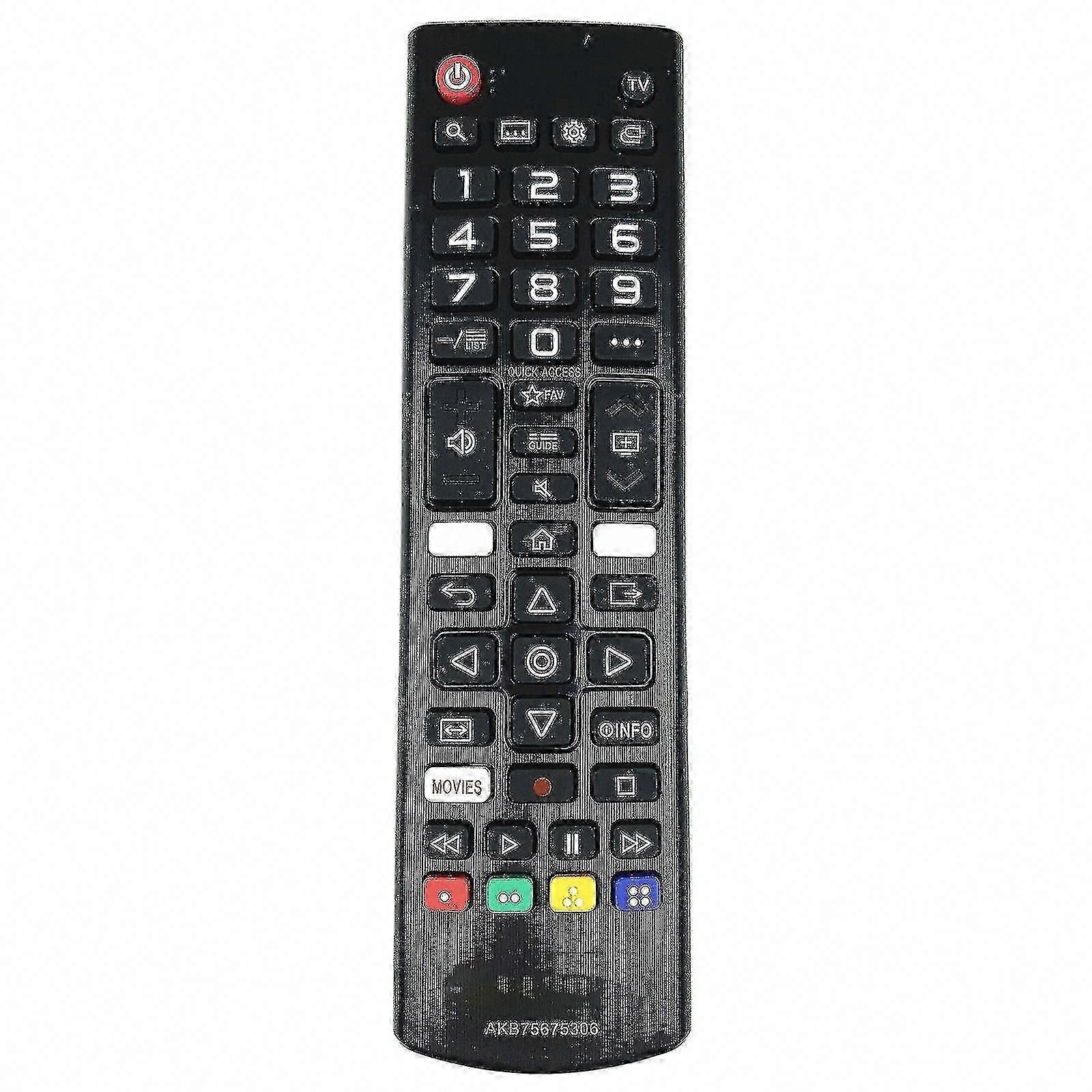 Durable TV Remote Control AKB75675306 Wearproof Universal Replacement