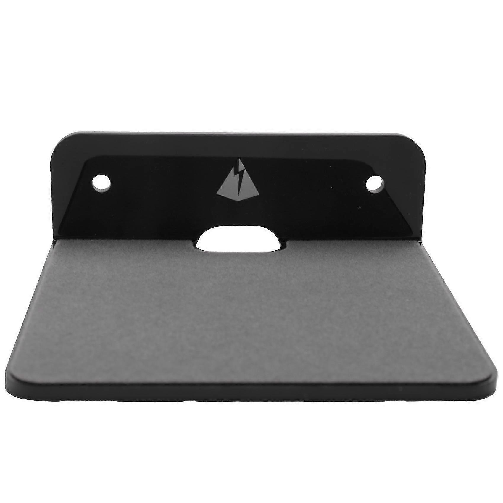 Wall Shelf Speaker Stand, Small Wall Shelf Speaker Mount (Black)