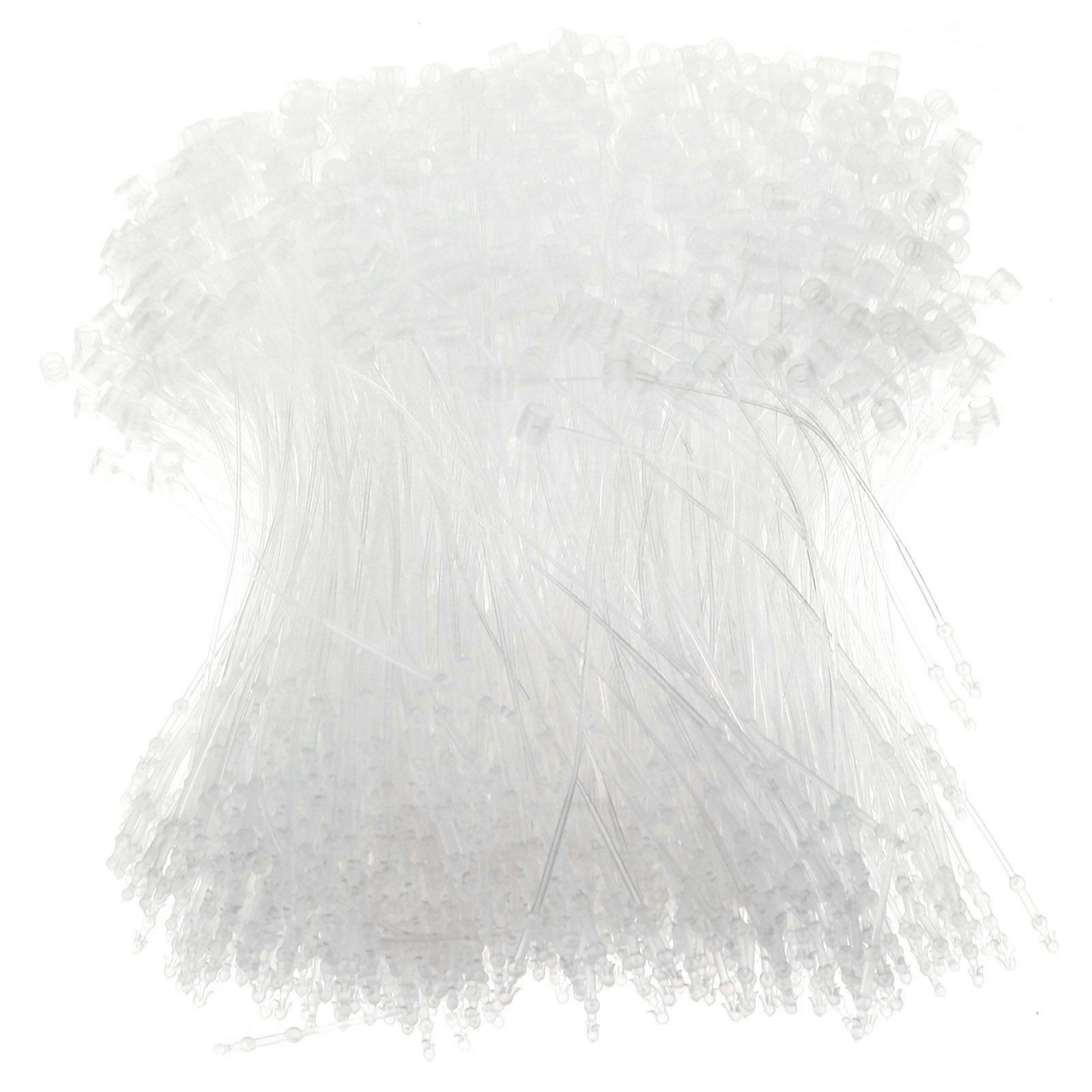 5000pcs Plastic Fasteners Hanging Tags Snap Locks Security Loops for Clothing