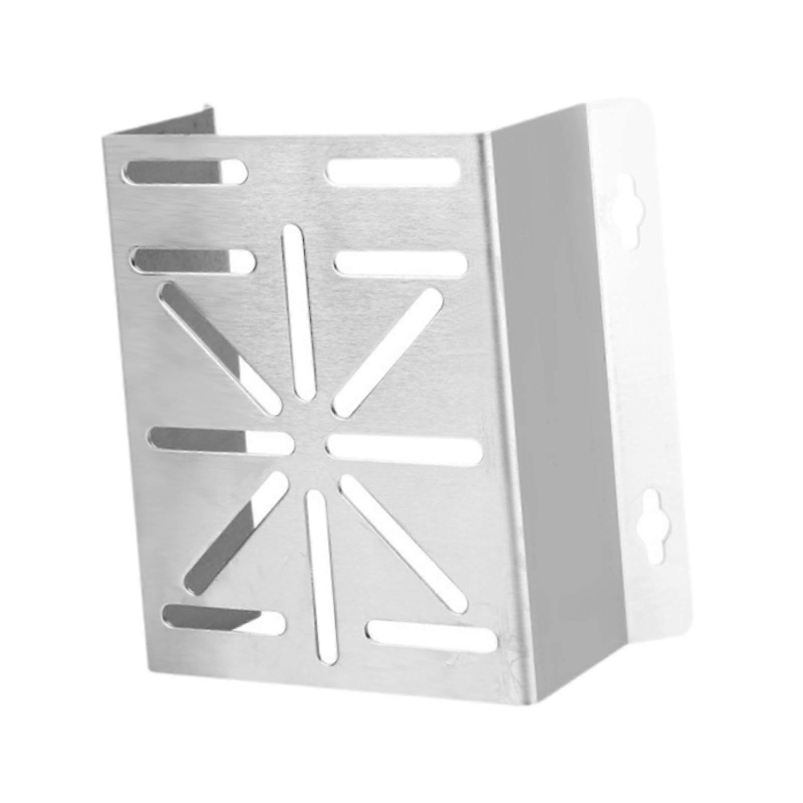 Universal Stainless Steel Security Camera Pole Mount Bracket, Weatherproof Outdoor Vertical Design