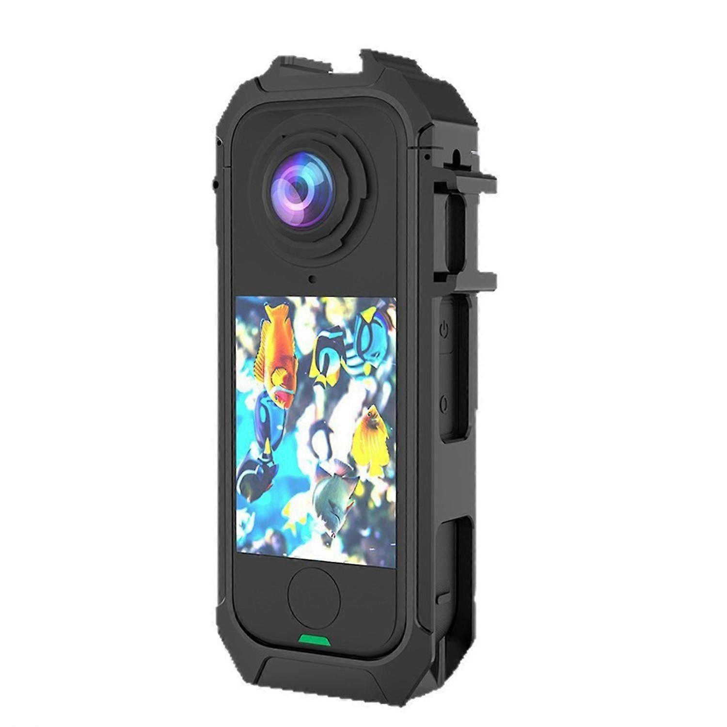 For Insta360 X4 Air Vertical & Horizontal Magnetic Quick Release Cage