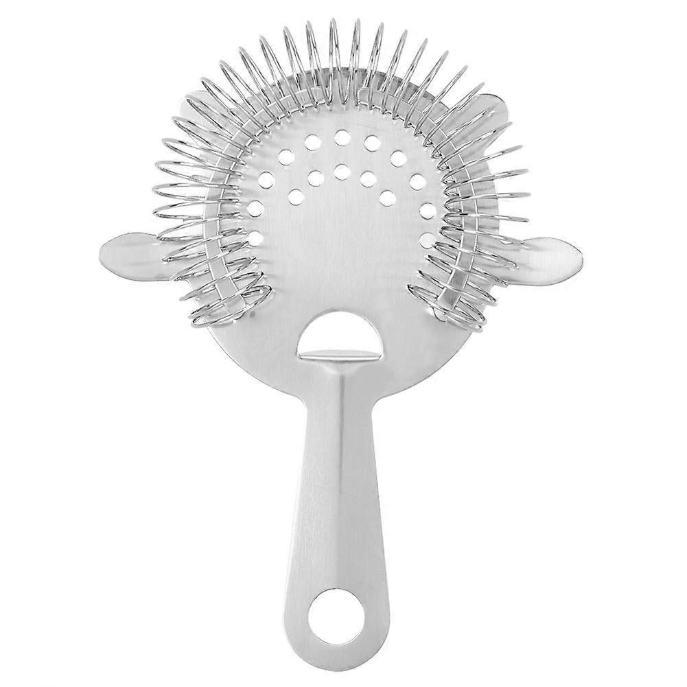 Stainless Steel Bar Strainer Cocktail Shaker Ice Strainer Filter Tool for Bartender Mixed Drinks