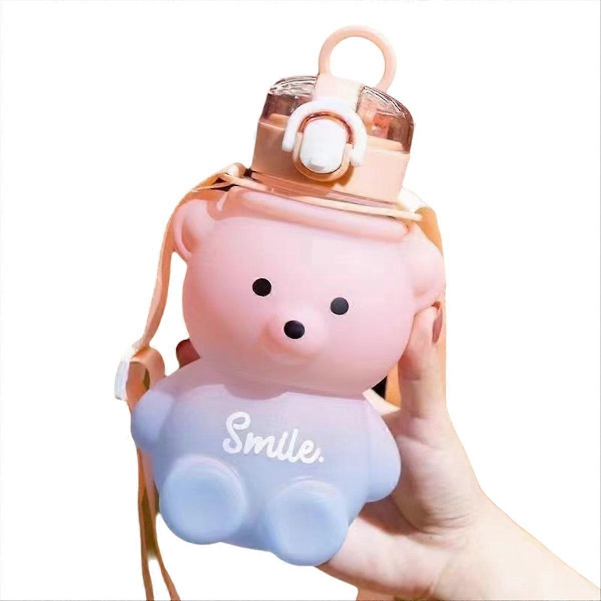 1pc Gradient Cute Water Cup Summer High-value Plastic Cup A