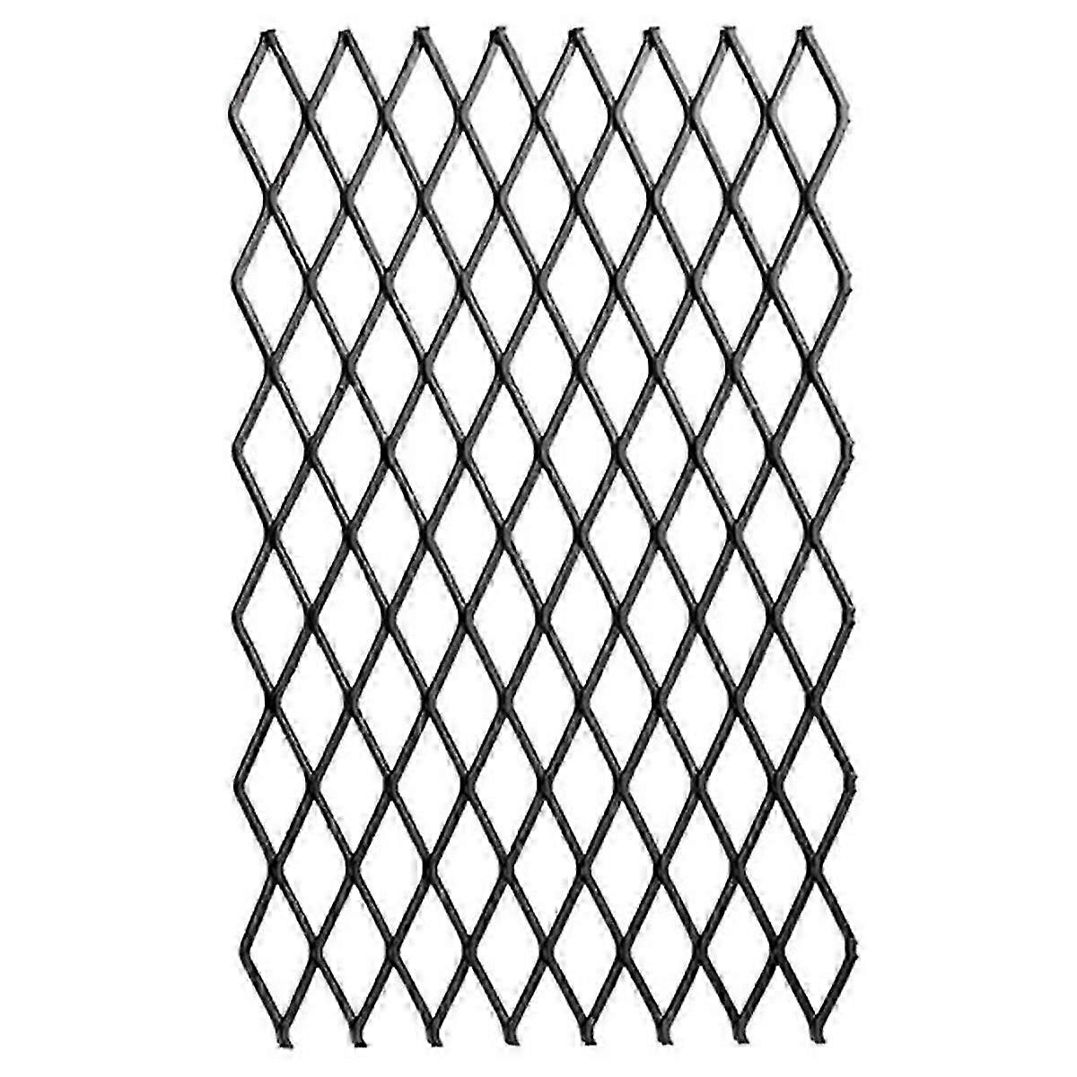 Heavy Duty Steel Fireplace Grate Retainer, 7.5x11.8in, Supports Fire Logs-mk