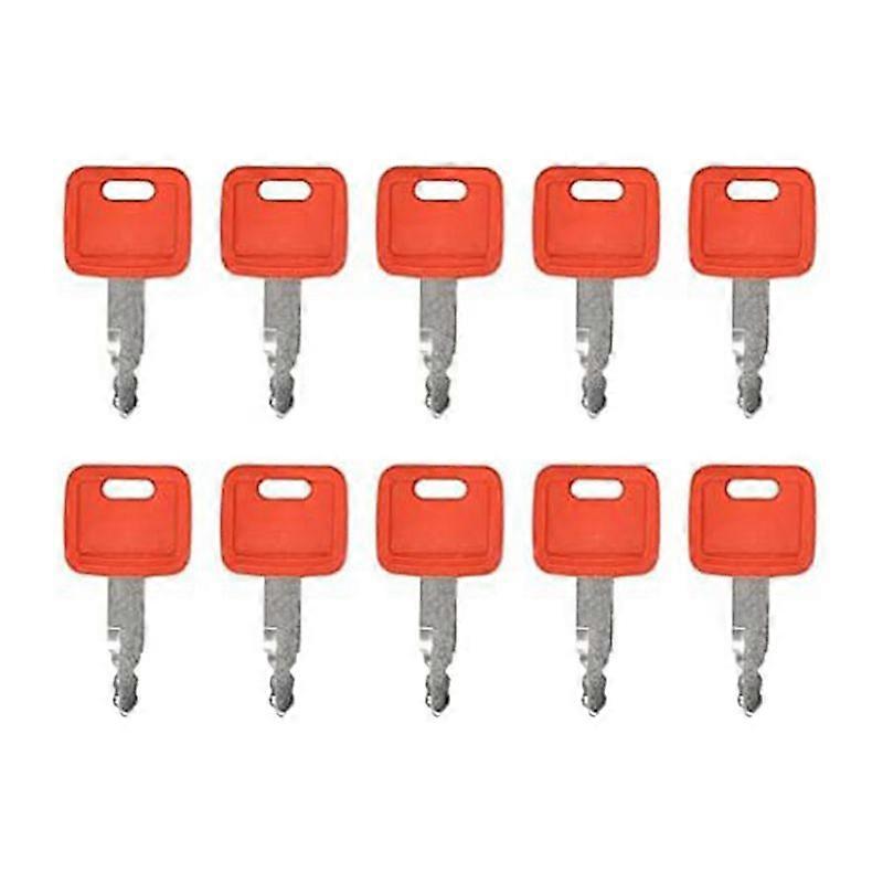 10Pcs Ignition Keys H800 for Excavator Case 
