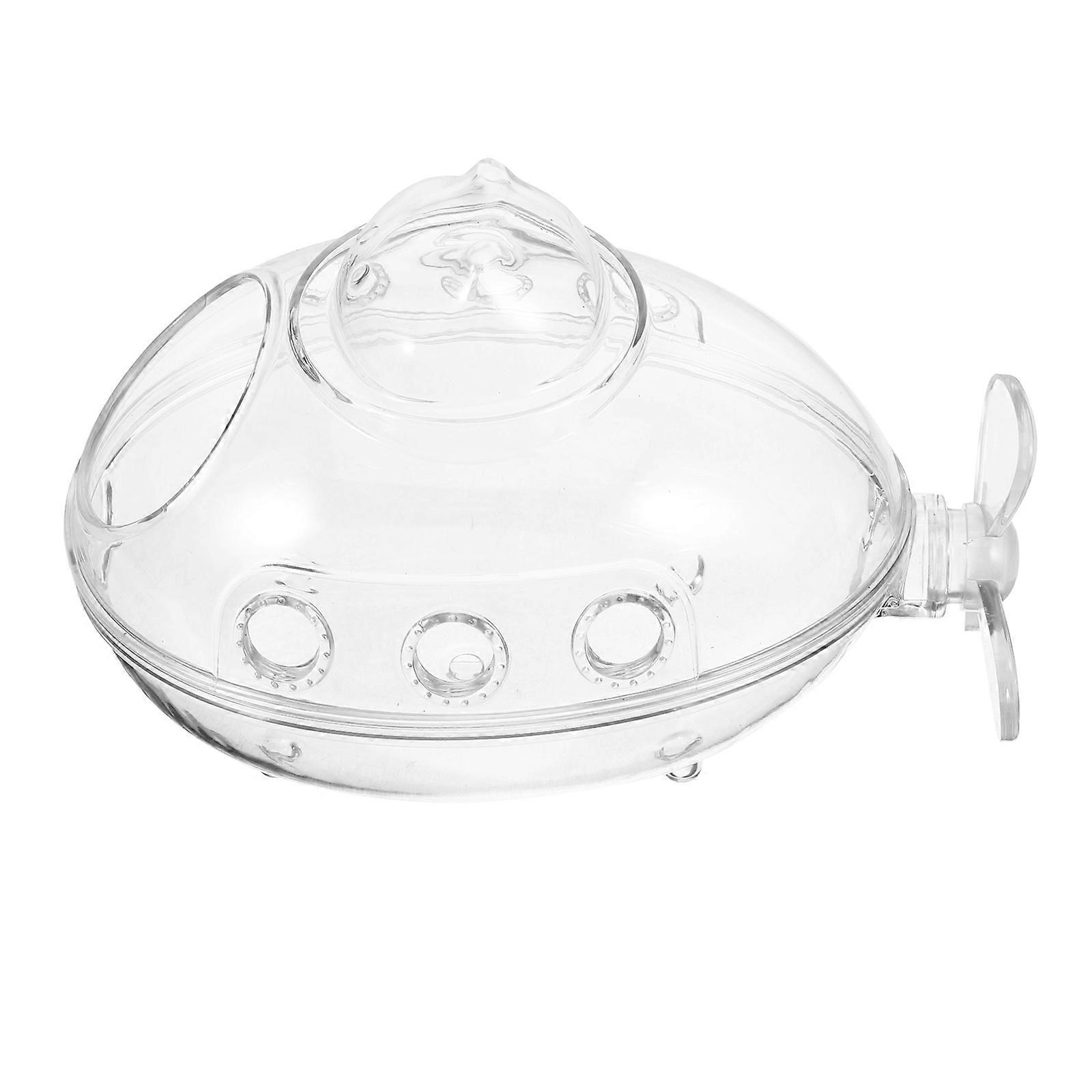 Hamster Sand Bathtub for Storage Transparent Acrylic Cage Accessory