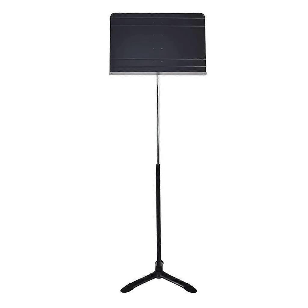 Adjustable Height Foldable Aluminum Sheet Music Stand for Floor Use