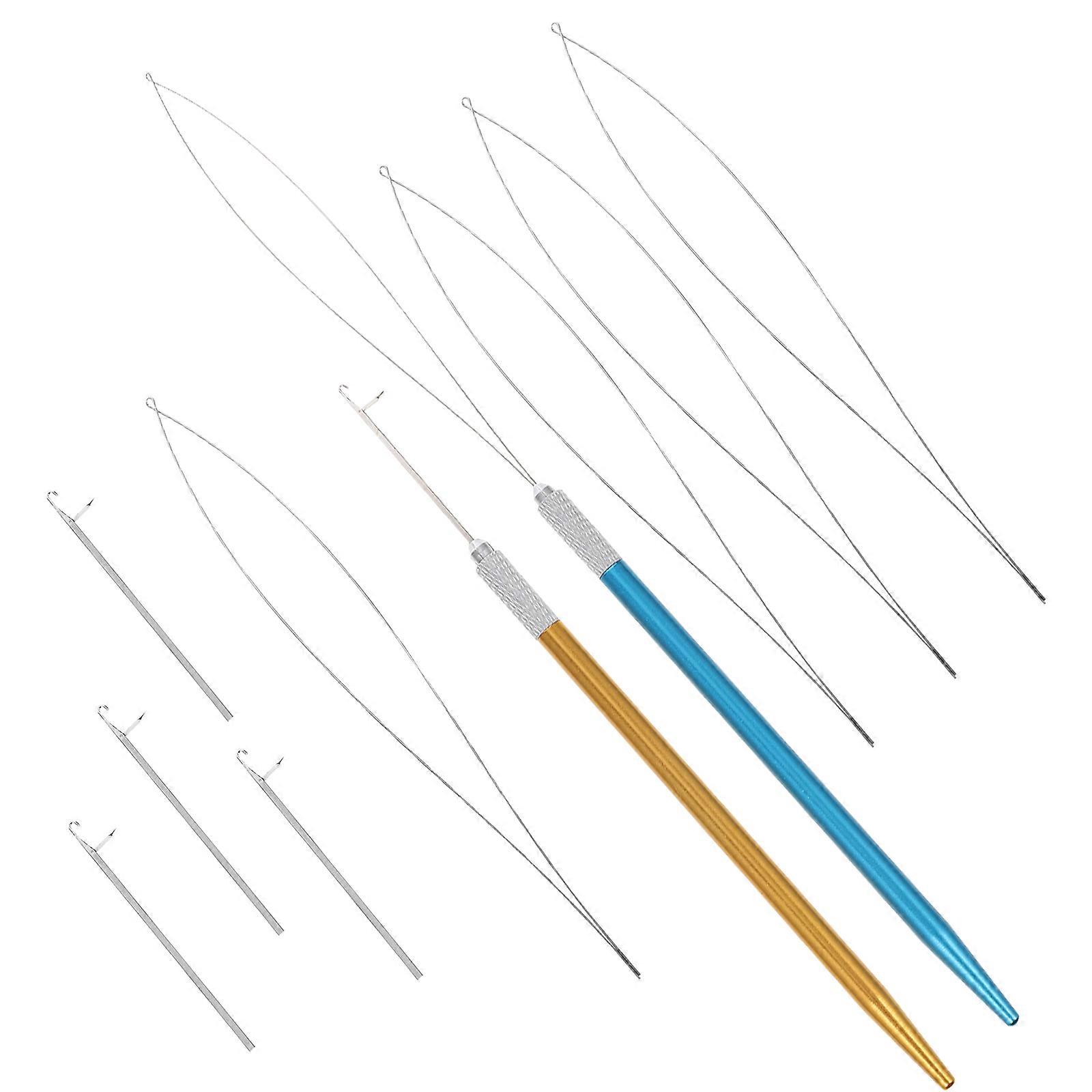 Pulling Hook Needle for Hair Extension Tool 5Sets Assorted Color