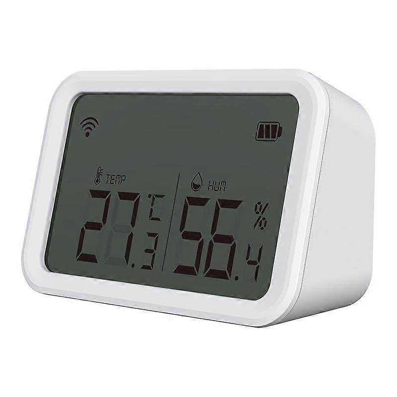 NEO NAS-TH02B Multifunction Sensor Tuya ZigBee Smart Temperature and Humidity Detector with Luminous