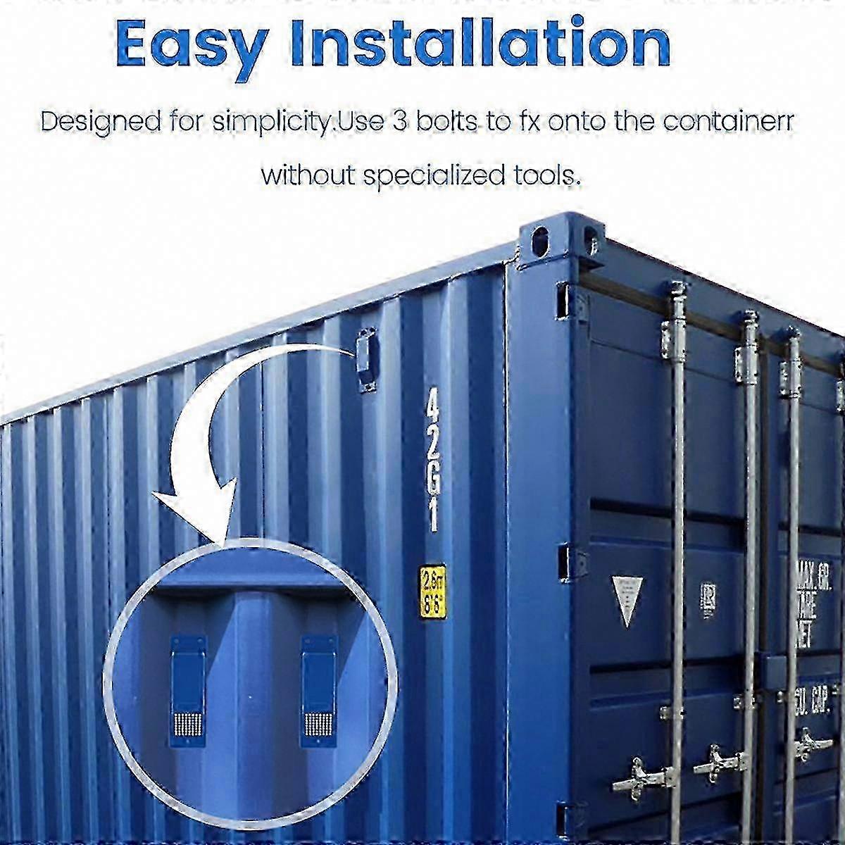 Durable 8-Piece Air Ventilation Kit for Containers with Flow Accessories