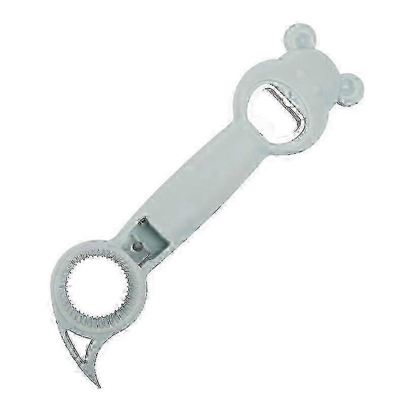 Multi-Function Can, Wine & Bottle Opener | Grey Kitchen Tool Gadget