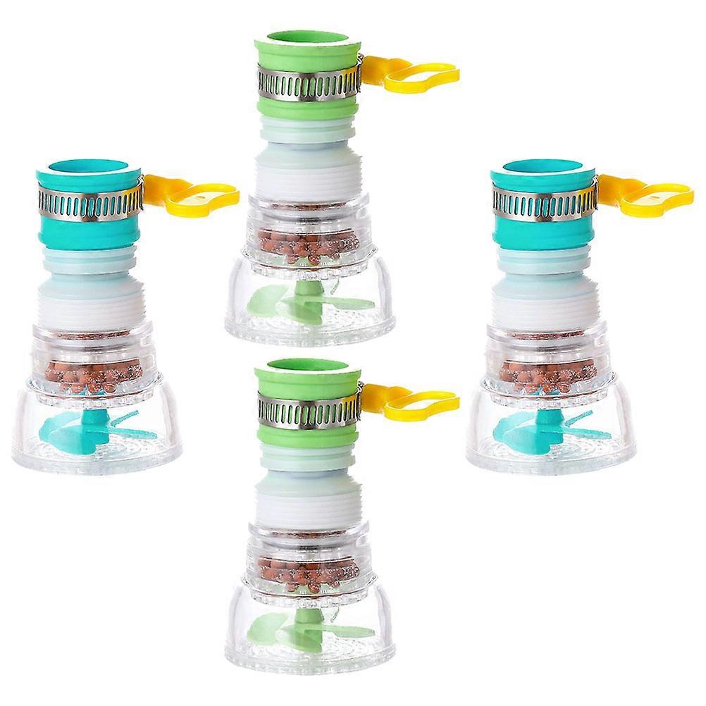 Filter Nozzle Kitchen Faucet Sprayer for Water Saving 4Pcs Pack