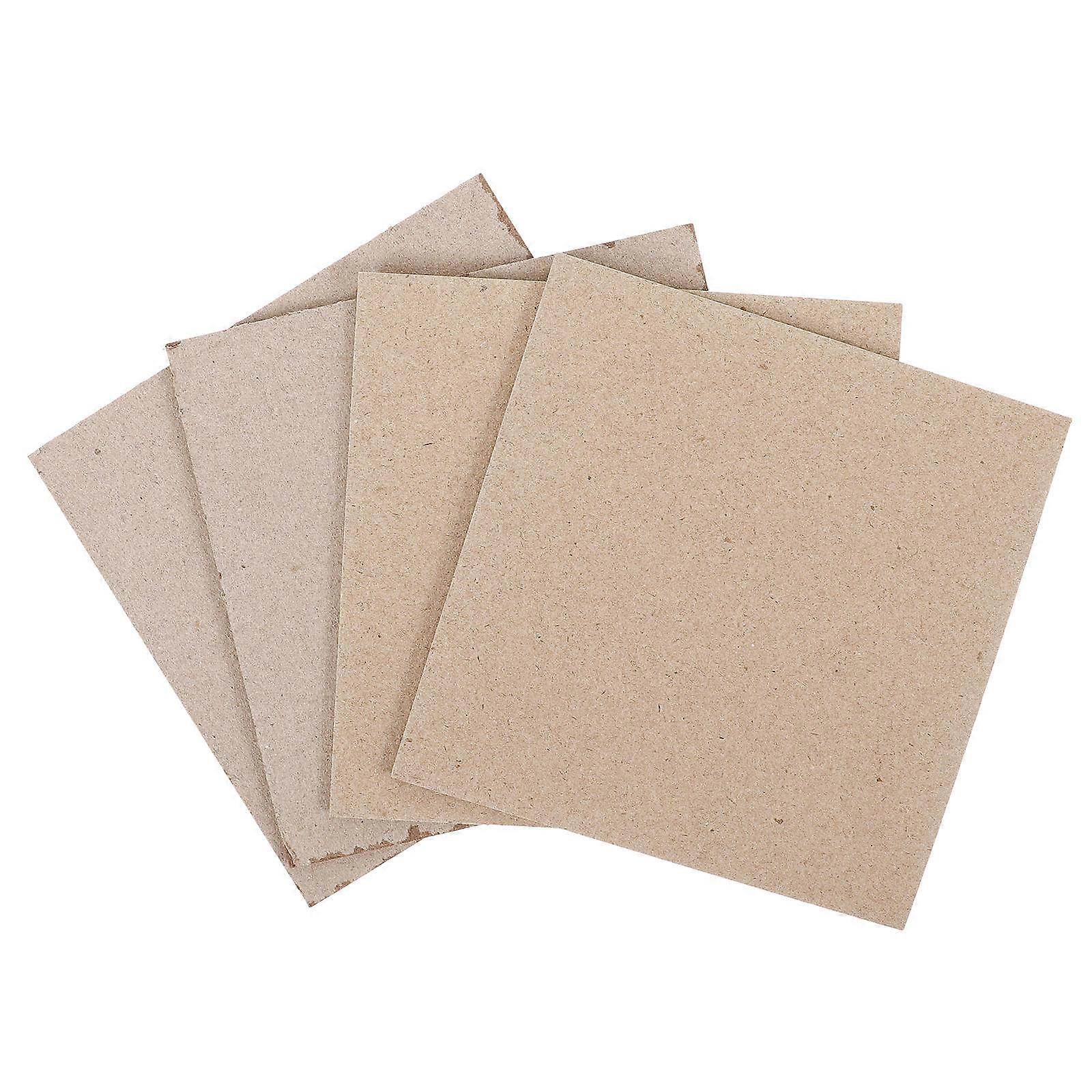 Beige Blumenpress-Set aus Holz, 4-teilig
