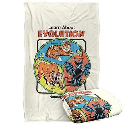 Steven Rhodes Learn About Evolution Soft Touch Blanket