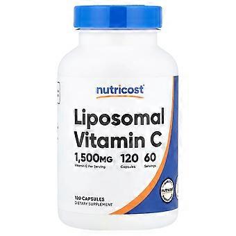 Nutricost, Liposomal Vitamin C, 120 Capsules (750 mg per Capsule)