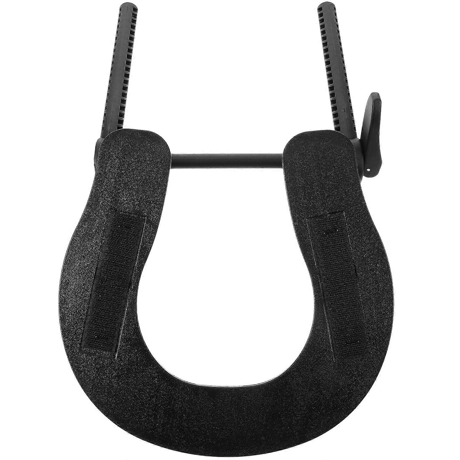 Black Plastic Face Support Headrest for Massage Table