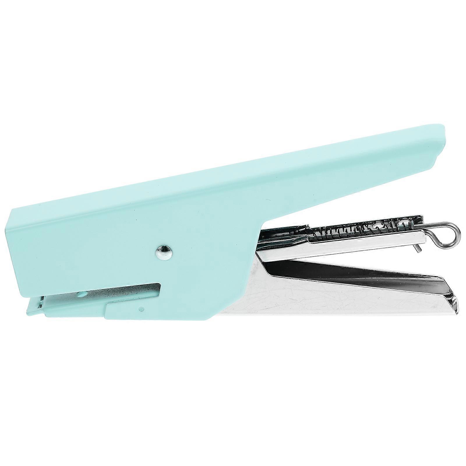 Green Hand Stapler Metal Stapler for Stapling Paper Portable Use
