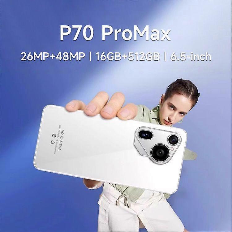P70Promax Large-Screen 128Gb Android Smartphone
