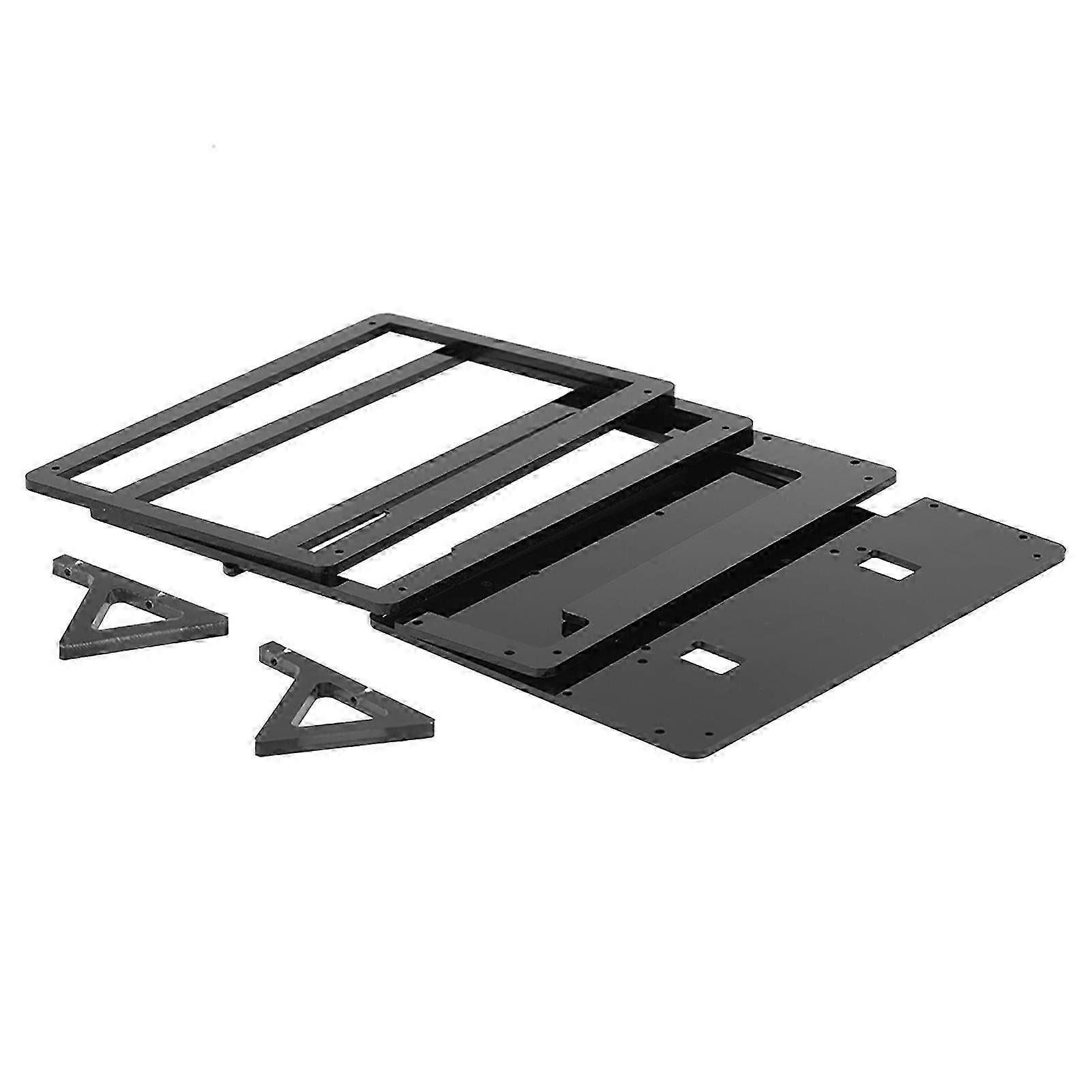 Case for Raspberry Pi Stable Support Plastic Bracket Shell for Raspberry Pi with 7in Screen