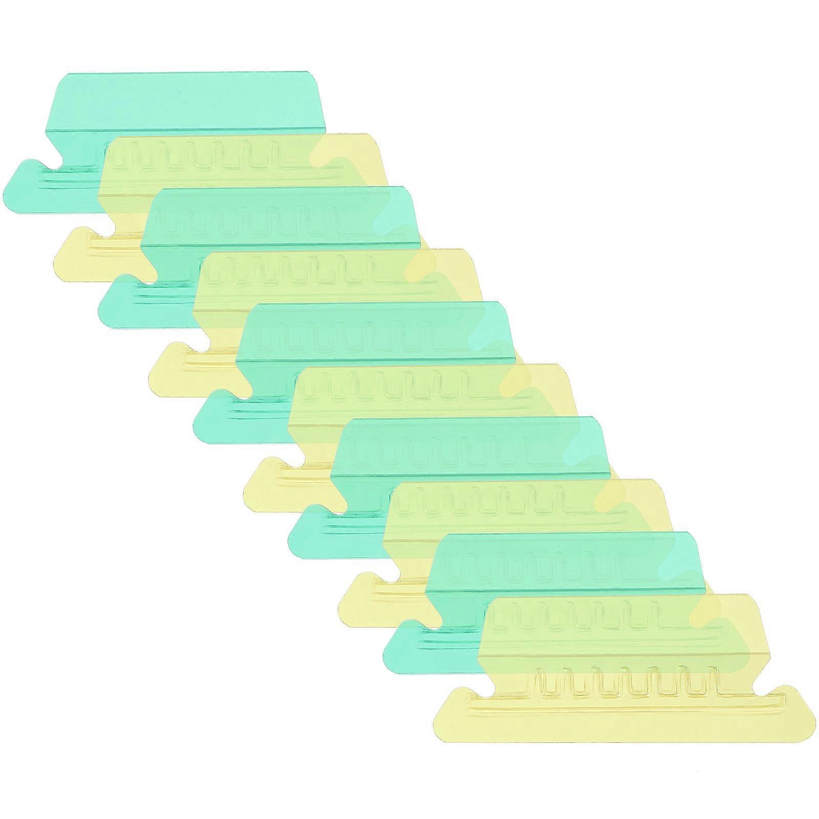 20Pcs Hanging Folder Tabs Hanging File Inserts File Folder Labels Small Hanging File Tabs