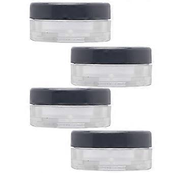 4pcs vuoti contenitori di polvere sciolti make-up scatole di polvere sciolta cosmetici polveri casi (8g)