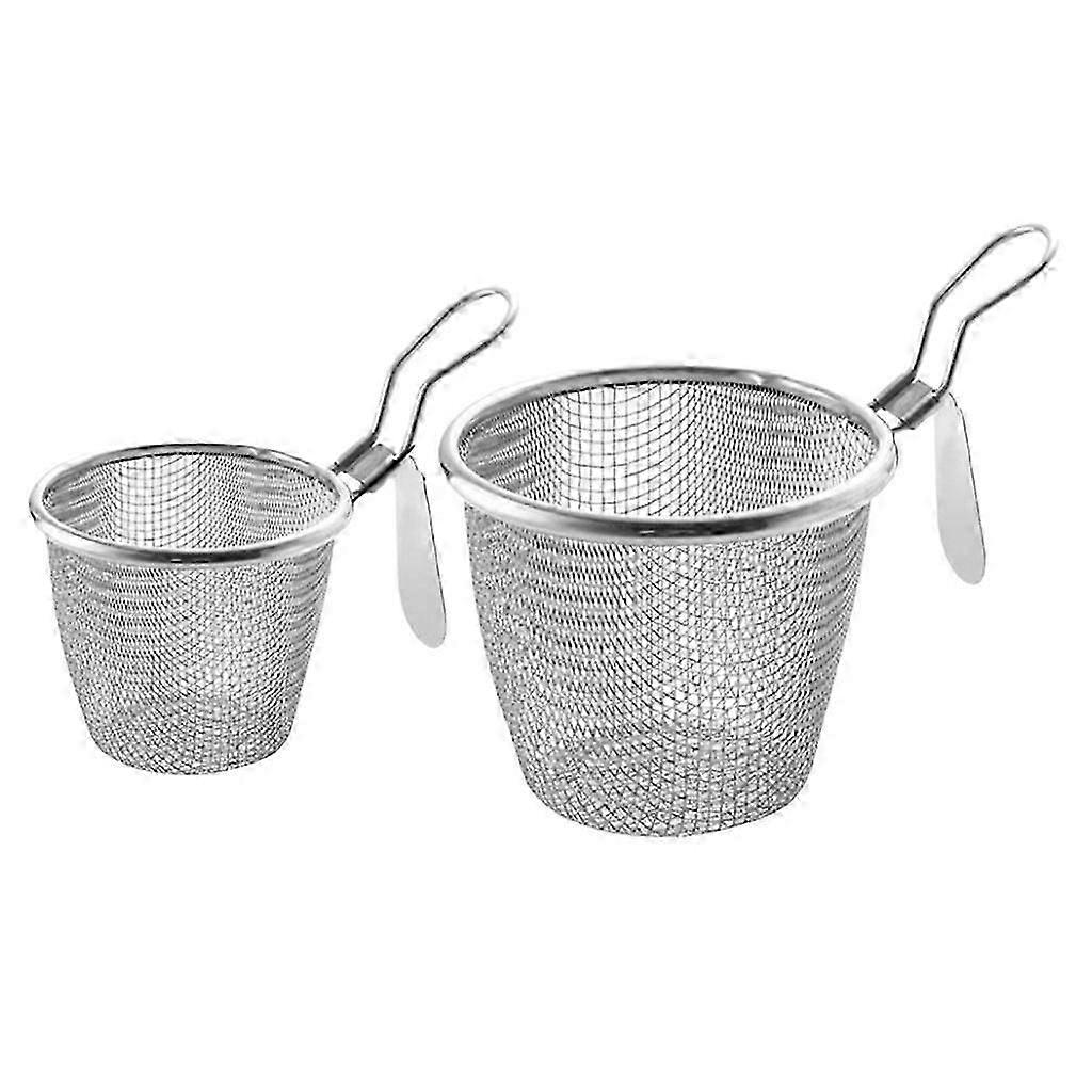 304Stainless Steel Wire Mesh Colander for Kitchen Straining and Serving