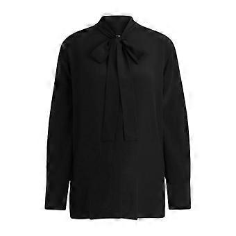 Boss Womens/Ladies Tie Neck Long-Sleeved Blouse