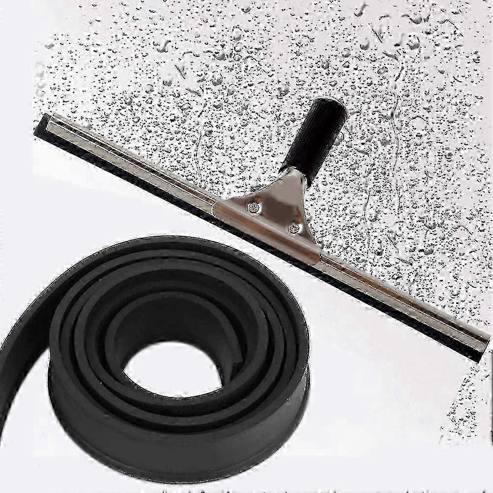 Window Cleaning Squeegee Replacement Rubber for Professional Window Cleaning Tools