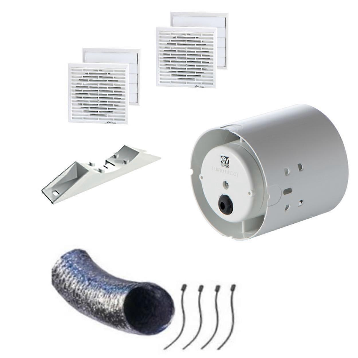 Ventilation kit Inline fan with mounting kit MGK 100