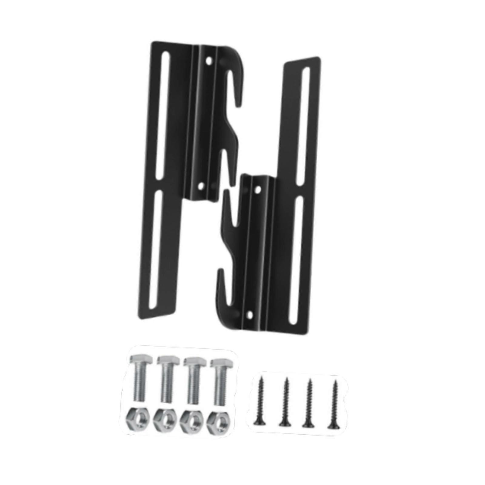 2Pcs Bed Frame Conversion Brackets Easy Installation Hook Plate Adapter Kit