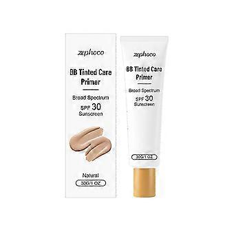 3pcs Tinted Protecting Face Primer, Lightweight Seamless Base, Natural Tone, Natural-looking Makeup, For Daily Use and Outdoor Activities high quality